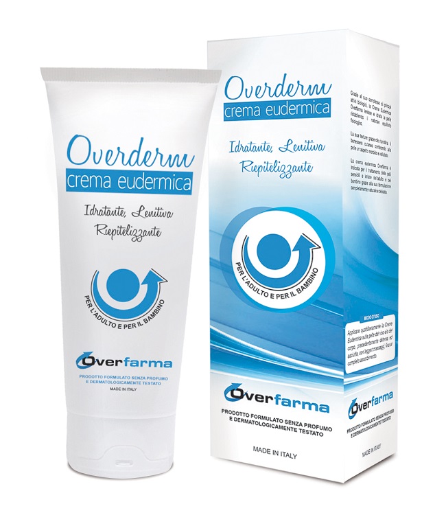 OVERDERM CREMA EUDERMICA IDRATANTE LENITIVA PER ADULTI E BAMBINI 75 ML - Farma Nice