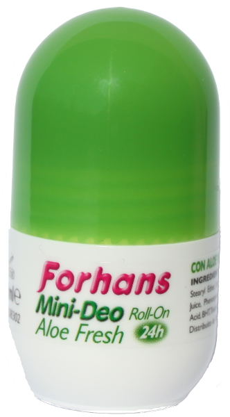 FORHANS MINI DEO ALOE FRESH 20 ML - Farma Nice