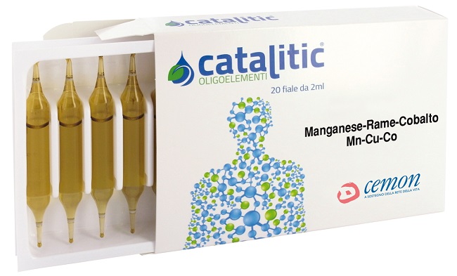 CATALITIC OLIGOELEMENTI MANGANESE RAME COBALTO MN-CU-CO- 20 AMPOLLE - Farma Nice