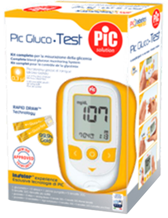 PIC GLUCOTEST KIT GLUCOMETRO - Farma Nice