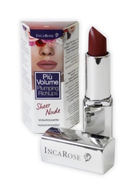 INCAROSE PIU' VOLUME PLUMPING RICHLIPS 01 SHEER NUDE - Farma Nice