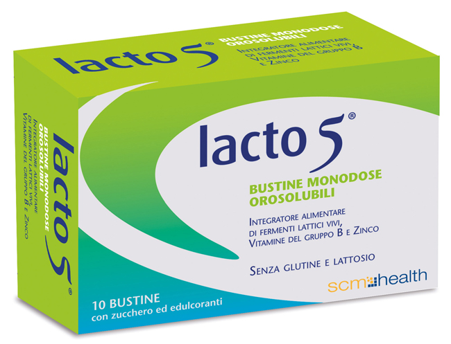 LACTO 5 10 BUSTINE OROSOLUBILI - Farma Nice