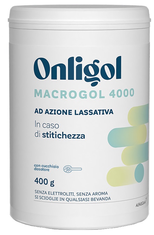 ONLIGOL MACROGOL 4000 400 G SENZA ZUCCHERO - Farma Nice
