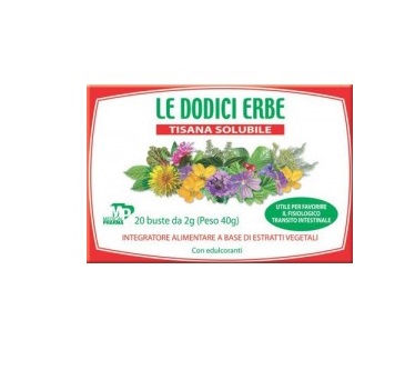 LE DODICI ERBE 20 BUSTINE - Farma Nice
