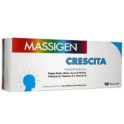 MASSIGEN CRESCITA 14 FLACONCINI 10 ML - Farma Nice
