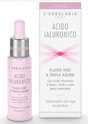 ACIDO IALURONICO FLUIDO VISO A TRIPLA AZIONE TRATTAMENTO ANTIAGE MULTIATTIVO 28 ML - Farma Nice