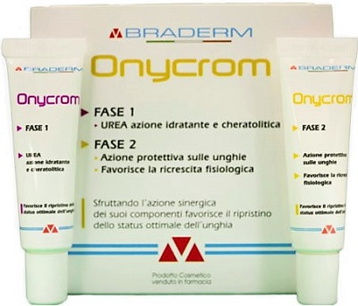 ONYCROM GEL 15+15 ML BRADERM - Farma Nice