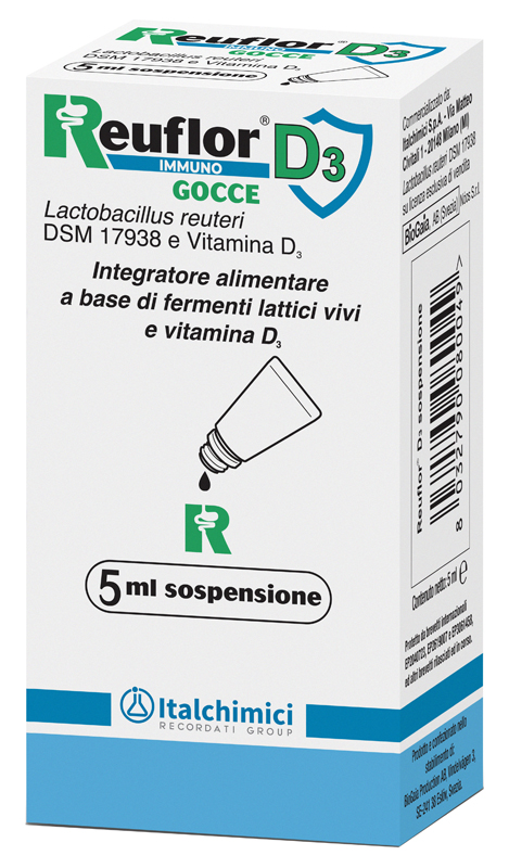 REUFLOR D3 GOCCE 5 ML - Farma Nice