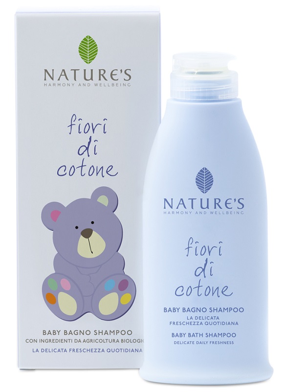 NATURE'S FIORI DI COTONE BABY BAGNO SHAMPOO - Farma Nice