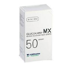 STRISCE MISURAZIONE GLICEMIA GLUCOCARD MX 50 PEZZI - Farma Nice