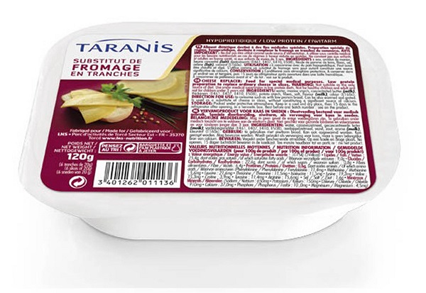 TARANIS SOSTITUTO DEL FORMAGGIO A FETTE 6 FETTE 20 G - Farma Nice