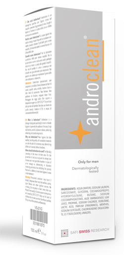 ANDROCLEAN DETERGENTE INTIMO MASCHILE 150ML - Farma Nice