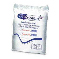 SACCA DI DRENAGGIO DA GAMBA PER INCONTINENZA UROSYSTEM TUBO 35 CM 30 PEZZI - Farma Nice
