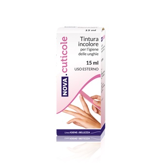 NOVA CUTICOLE TINTURA INCOLORE 15 ML 1 PEZZO - Farma Nice