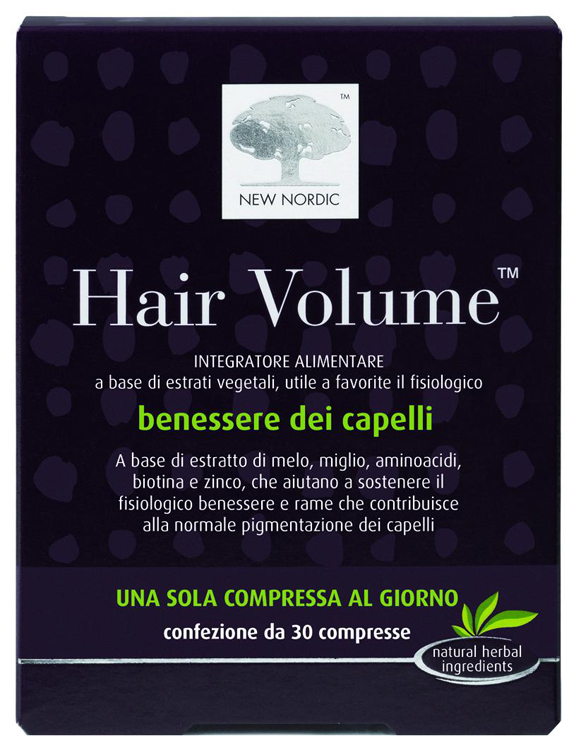 HAIR VOLUME INTEGRATORE ALIMENTARE BLISTER 30 COMPRESSE - Farma Nice