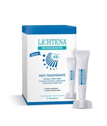 LICHTENA DEODORANTE ANTITRASPIRANTE 15 FIALE MONODOSE - Farma Nice