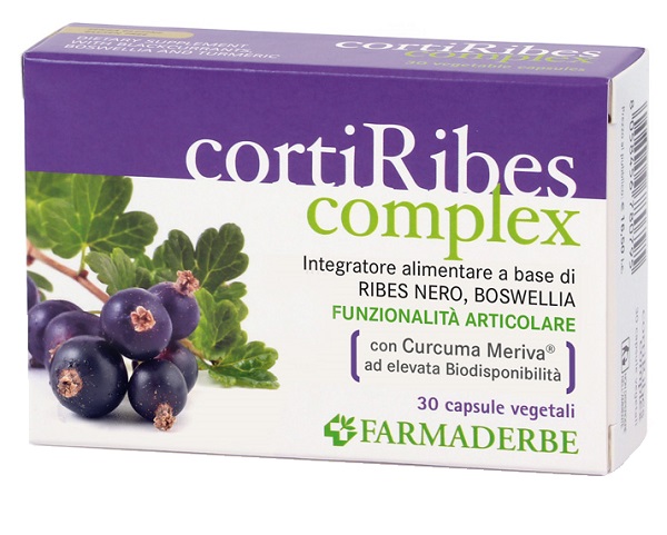 CORTI RIBES COMPLEX 30 CAPSULE - Farma Nice