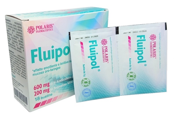 FLUIPOL 18 BUSTINE DA 3 G SENZA GLUTINE NATURALMENTE PRIVO DI LATTOSIO - Farma Nice