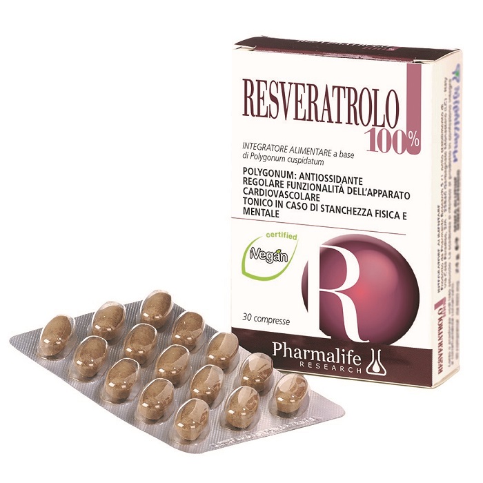 RESVERATROLO 100% 30 COMPRESSE - Farma Nice