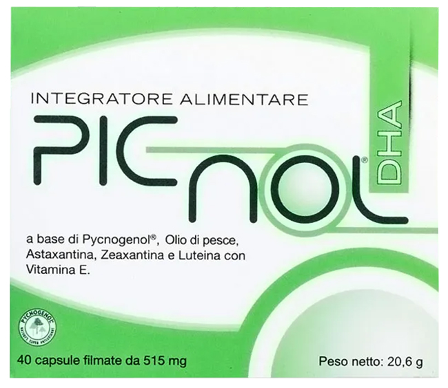 PICNOL DHA 40 CAPSULE 21,11 G - Farma Nice