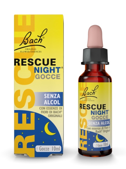 RESCUE ORIGINAL NIGHT SENZA ALCOL GOCCE 10 ML - Farma Nice
