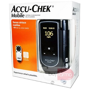 GLUCOMETRO ACCU-CHEK MOBILE MG/DL IIGEN - Farma Nice