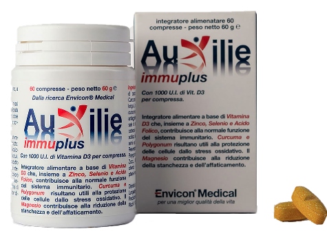 AUXILIE IMMUPLUS DEGLUTIBILE 30 COMPRESSE - Farma Nice