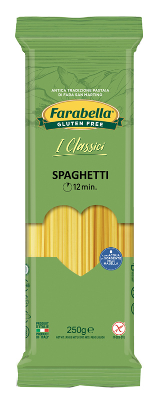 FARABELLA SPAGHETTI PASTA SENZA GLUTINE 250 G - Farma Nice