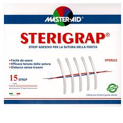 CEROTTO PER SUTURA MASTER-AID STERIGRAP 7,5X0,6 12 PEZZI - Farma Nice