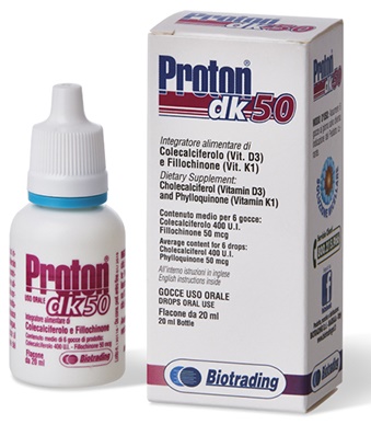 PROTON DK 50 GOCCE 20 ML - Farma Nice