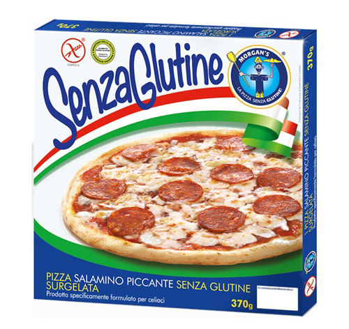 PIZZA SALAMINO PICCANTE SURGELATA 370 G - Farma Nice
