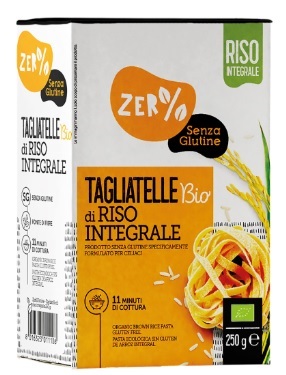 ZERO% GLUTINE TAGLIATELLE A NIDO DI RISO INTEGRALE SENZA GLUTINE BIO 250 G - Farma Nice