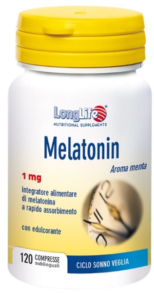 LONGLIFE MELATONIN 1 MG 120 COMPRESSE - Farma Nice