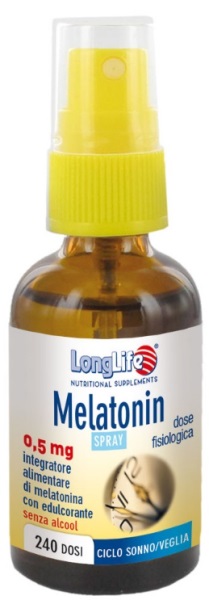 LONGLIFE MELATONIN SPRAY 0,5MG 30 ML - Farma Nice