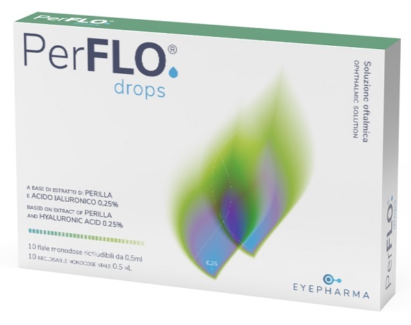 PERFLO DROPS GOCCE OCULARI 10 FIALE MONODOSE - Farma Nice