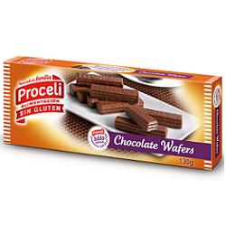 PROCELI WAFER CIOCCOLATO RICOPERTI DI CIOCCOLATO AL LATTE 130 G - Farma Nice