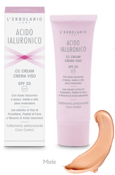 ACIDO IALURONICO CC CREAM MIELE SPF20 50 ML - Farma Nice