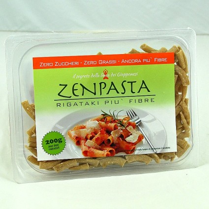 ZEN PASTA RIGATAKI RIGATONI ESSICCATI MONODOSE 60 G - Farma Nice