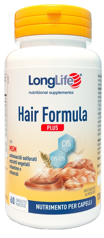 LONGLIFE HAIR FORMULA PLUS 60 TAVOLETTE - Farma Nice