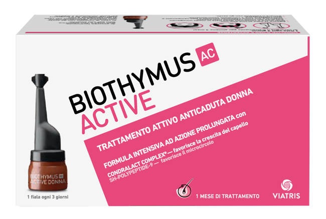 BIOTHYMUS AC ACTIVE TRATTAMENTO ATTIVO ANTICADUTA DONNA 10 FIALE - Farma Nice
