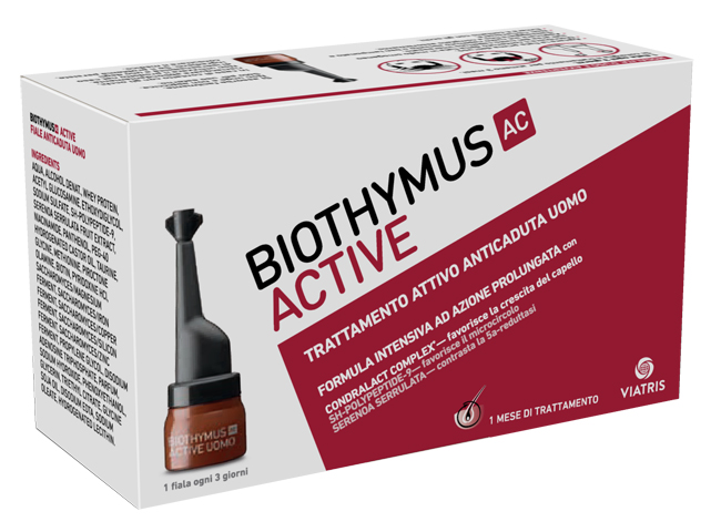BIOTHYMUS AC ACTIVE TRATTAMENTO ATTIVO ANTICADUTA UOMO 10 FIALE 3,5 ML - Farma Nice