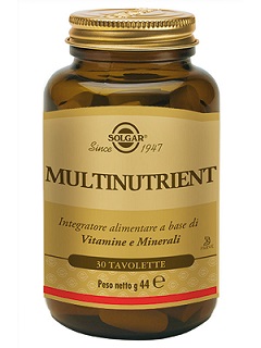MULTINUTRIENT SOLGAR 30 TAVOLETTE - Farma Nice
