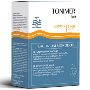 TONIMER LAB AEROSOL 18 FLACONCINI 3 ML MONODOSE - Farma Nice