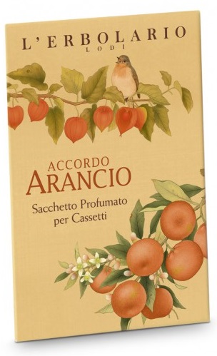 ACCORDO ARANCIO SACCHETTO PROFUMATO PER CASSETTI - Farma Nice