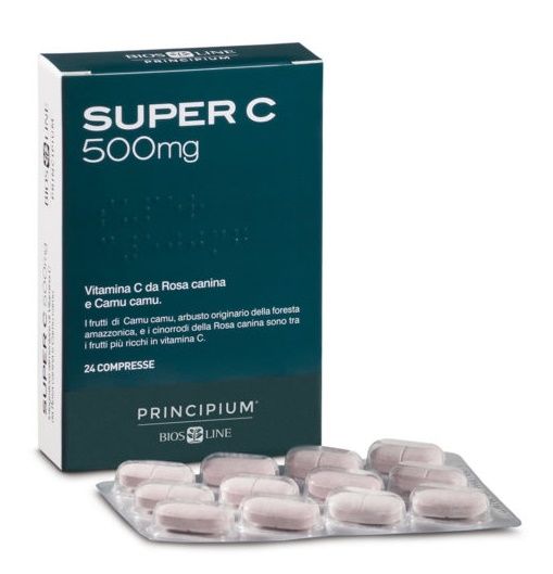 PRINCIPIUM SUPER C 500 24 COMPRESSE 24,2 G - Farma Nice