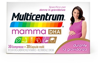 MULTICENTRUM MAMMA DHA 30 COMPRESSE + 30 CAPSULE - Farma Nice