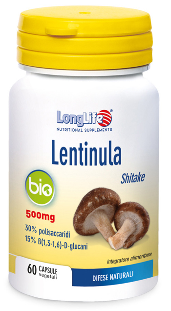LONGLIFE LENTINULA BIO 60 CAPSULE - Farma Nice