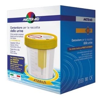 CONTENITORE RACCOLTA URINA SOTTOVUOTO MASTER-AID 120 ML - Farma Nice