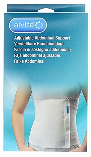 ALVITA FASCIA ADDOMINALE MISURA 3 CIRCONFERENZA 110-130 CM - Farma Nice