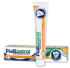 PLAKKONTROL PROTEZIONE TOTALE DENTIFRICIO 75 ML - Farma Nice